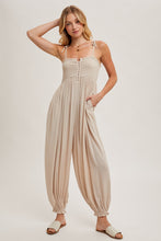 Load image into Gallery viewer, Gauze Smocked Jumpsuit (3 Colors)