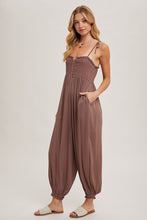 Load image into Gallery viewer, Gauze Smocked Jumpsuit (3 Colors)