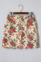 Load image into Gallery viewer, Scalloped Mini Skirt