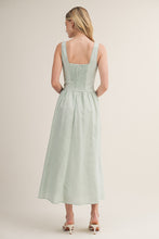 Load image into Gallery viewer, Square Neck Basque Dress (2 Colors)