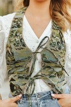 Load image into Gallery viewer, Jacquard Halter Vest
