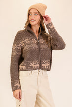 Load image into Gallery viewer, Fair Isle Knit Cardigan