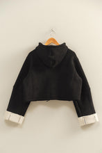 Load image into Gallery viewer, Suede Hooded Jacket (2 Colors)