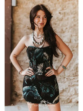 Load image into Gallery viewer, Woven Horse Corset Top