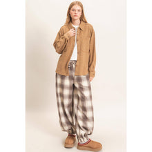 Load image into Gallery viewer, Plaid Jogger Pants (2 Colors)