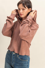 Load image into Gallery viewer, Mineral Cropped Waffle Top (2 Colors)