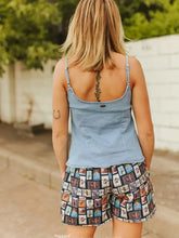 Load image into Gallery viewer, Double Buckle Denim Top (2 Colors)