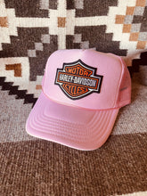 Load image into Gallery viewer, Harley Large Patch Trucker Hat