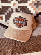 Load image into Gallery viewer, Harley Large Patch Trucker Hat