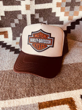 Load image into Gallery viewer, Harley Large Patch Trucker Hat