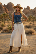 Load image into Gallery viewer, Corset Denim Top (3 Colors)