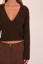 Load image into Gallery viewer, Deep V-Neck Sweater