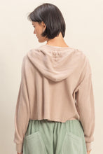 Load image into Gallery viewer, Mineral Cropped Waffle Top (2 Colors)