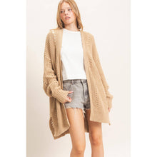 Load image into Gallery viewer, Open-Front Cardigan (2 Colors)