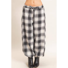 Load image into Gallery viewer, Plaid Jogger Pants (2 Colors)