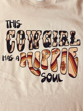 Load image into Gallery viewer, Cowboy Has a Hippie Soul Tee