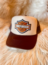 Load image into Gallery viewer, Harley Patch Trucker Hat (More Colors Available)
