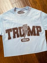 Load image into Gallery viewer, Trump Bolt Cropped Tee
