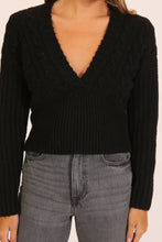 Load image into Gallery viewer, Deep V-Neck Sweater

