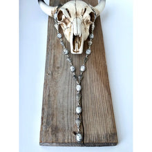 Load image into Gallery viewer, Arrowhead Concho Y Drop Necklace
