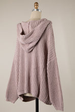Load image into Gallery viewer, Cable Knit Hooded Cardigan (2 Colors)

