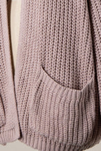 Load image into Gallery viewer, Cable Knit Hooded Cardigan (2 Colors)
