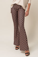 Load image into Gallery viewer, Checkered Flare Pants

