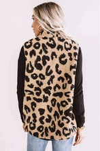 Load image into Gallery viewer, Leopard Sherpa Vest
