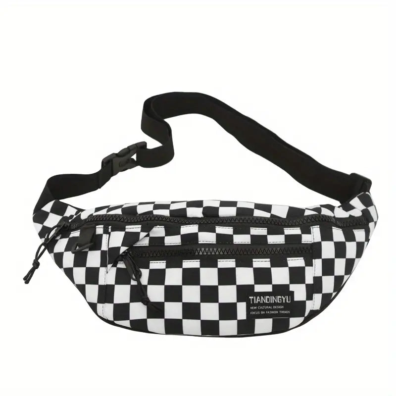 Checker Crossbody