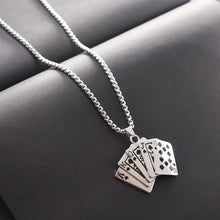 Load image into Gallery viewer, Poker Pendant Necklace
