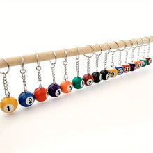 Load image into Gallery viewer, Pool Ball Keychain
