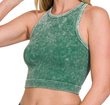 Load image into Gallery viewer, Buttery Cropped Tank (12 Colors)
