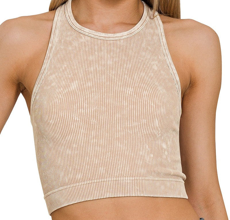 Buttery Cropped Tank (12 Colors)