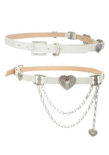 Load image into Gallery viewer, Heart Concho Chain Belt (More Colors Available)
