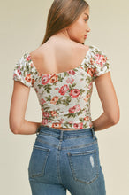 Load image into Gallery viewer, Niki Sweetheart Cropped Top
