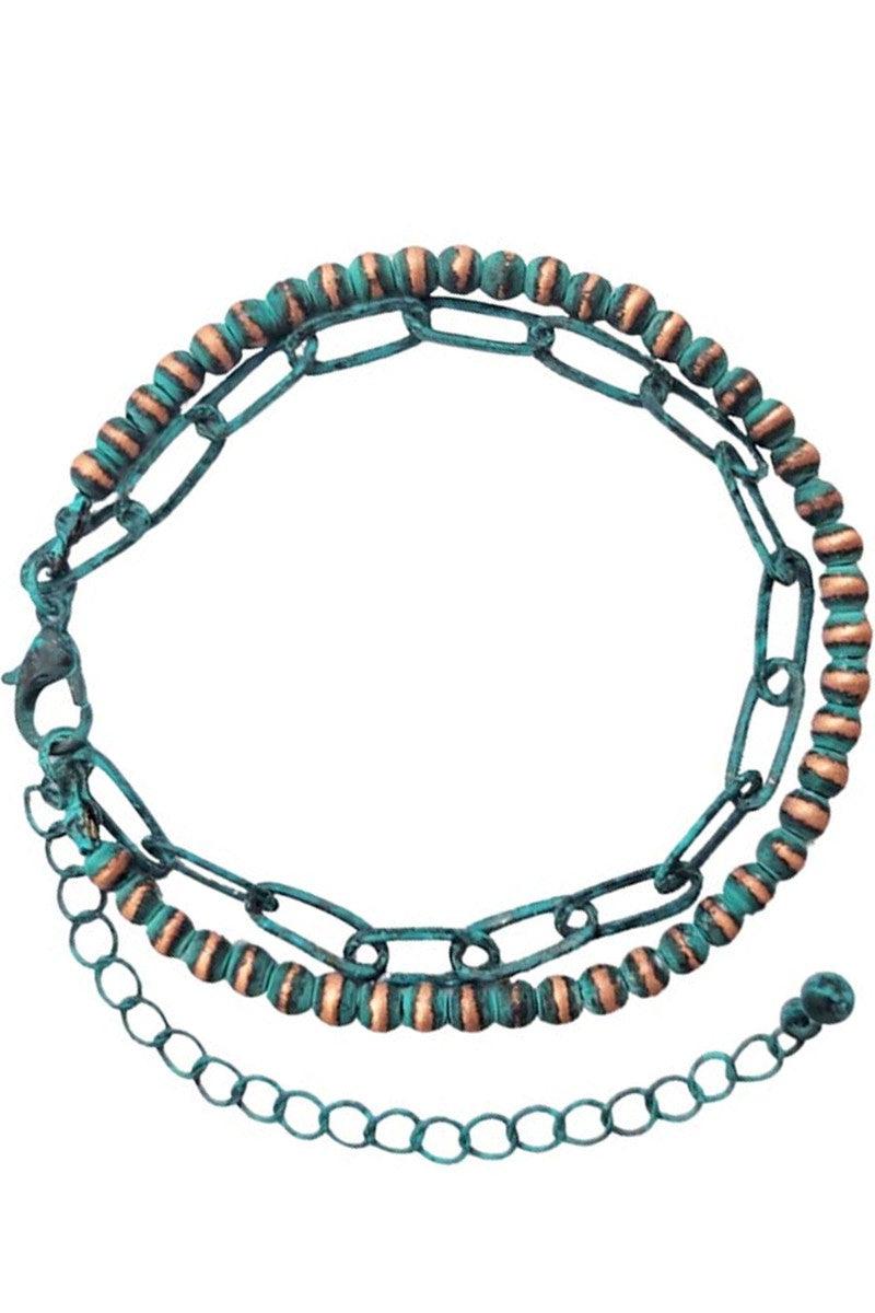 Navajo Pearl Chain Bracelet