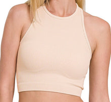 Load image into Gallery viewer, Buttery Cropped Tank (More Colors Available)
