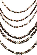 Load image into Gallery viewer, 6 Strand Navajo Pearl Necklace
