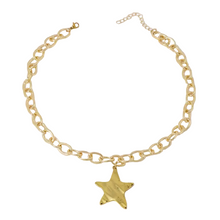 Load image into Gallery viewer, Star Pendant Necklace (2 Colors)
