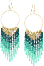 Load image into Gallery viewer, Chevron Tassel Earrings (More Colors Available)
