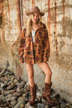 Load image into Gallery viewer, Soft Sherpa Aztec Jacket
