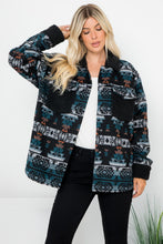 Load image into Gallery viewer, Azul Aztec Jacket
