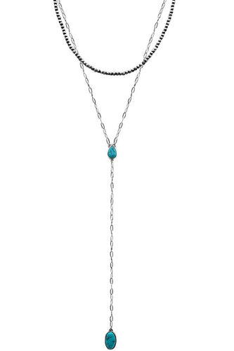 Lariat Y Drop Chain Necklace