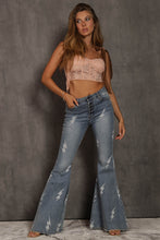 Load image into Gallery viewer, Thunder Bolt Denim Pants

