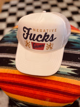 Load image into Gallery viewer, Negative F's Given Trucker Hat
