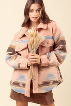 Load image into Gallery viewer, Sherpa Aztec Jacket (More Colors Available)

