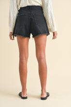 Load image into Gallery viewer, High Rise Distressed Denim Shorts (2 Colors)
