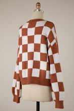 Load image into Gallery viewer, Cropped Checkered Cardigan (2 Colors)
