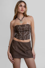 Load image into Gallery viewer, Embroidered Western Corset
