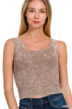Load image into Gallery viewer, Seamless Scoop Crop Tank (5 Colors)
